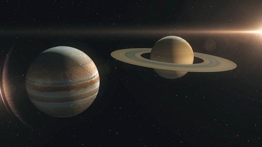 Lisa TIbaldi Terra Mia Blog News Solstizio d'Inverno 2020: congiunture astrali e voglia di ottimismo Immagine Getty Images Saturno e Giove allineati