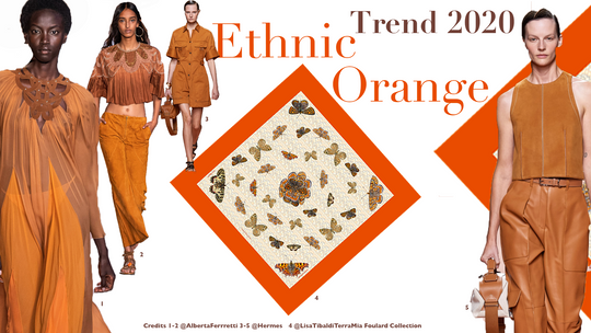 Trend  SS 2020 Ethnic Orange Energia Positiva