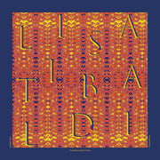 Lisa Tibaldi Terra Mia Foulard Collection Silk scarf Collection made in Italy serie Vita marina del golfo di Gaeta Sea01 color Navy